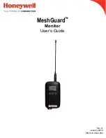 Предварительный просмотр 1 страницы Honeywell MeshGuard FTD-2000 User Manual