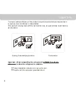 Preview for 4 page of Honeywell MF08CESWW Owner'S Manual