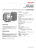 Preview for 1 page of Honeywell MF4000 Series Instruction Sheet