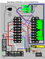 Предварительный просмотр 2 страницы Honeywell MI Wireless Wiring Diagram