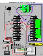 Предварительный просмотр 4 страницы Honeywell MI Wireless Wiring Diagram