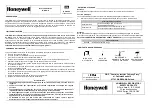 Honeywell MICRO-K 1799071 Instructions For Use предпросмотр