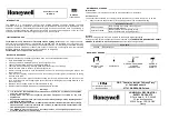 Preview for 2 page of Honeywell MICRO-K 1799071 Instructions For Use