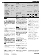 Предварительный просмотр 2 страницы Honeywell MICRO SWITCH XP-4042 Installation Instructions