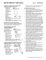 Предварительный просмотр 11 страницы Honeywell MICRO SWITCH Installation Instructions Manual