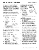 Предварительный просмотр 15 страницы Honeywell MICRO SWITCH Installation Instructions Manual