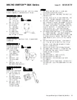 Предварительный просмотр 17 страницы Honeywell MICRO SWITCH Installation Instructions Manual