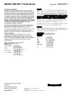 Предварительный просмотр 24 страницы Honeywell MICRO SWITCH Installation Instructions Manual