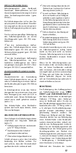 Preview for 17 page of Honeywell Miller EN 358 Instructions For Use Manual