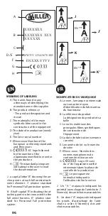 Preview for 96 page of Honeywell Miller EN 358 Instructions For Use Manual