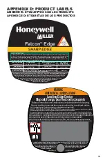 Предварительный просмотр 29 страницы Honeywell Miller Falcon MP20G-LE User Instruction