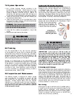 Preview for 13 page of Honeywell MILLER GlideLoc Body Control I User Instruction Manual