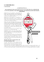 Предварительный просмотр 29 страницы Honeywell MILLER MIGHTEVAC 1014390-A User Instruction Manual