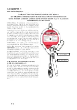 Предварительный просмотр 84 страницы Honeywell MILLER MIGHTEVAC 1014390-A User Instruction Manual