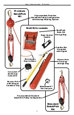 Preview for 6 page of Honeywell Miller QuickPick Rescue Kits User Instruction Manual