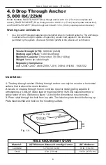 Предварительный просмотр 6 страницы Honeywell Miller RACDNC-TOOL User Instruction Manual