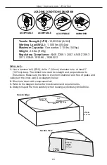 Предварительный просмотр 20 страницы Honeywell Miller RACDNC-TOOL User Instruction Manual