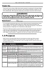 Preview for 3 page of Honeywell Miller Techline HLLR Series User Instruction Manual