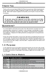 Preview for 4 page of Honeywell Miller TRCS User Instruction Manual