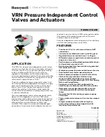 Preview for 1 page of Honeywell MN6105A1011 Manual