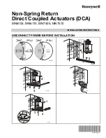 Honeywell MN7505 Installation Instructions предпросмотр