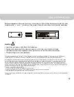 Предварительный просмотр 13 страницы Honeywell MP10CESWW Owner'S Manual