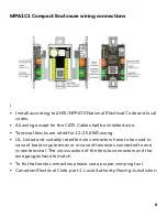 Предварительный просмотр 7 страницы Honeywell MPA1C1 Installation Manual