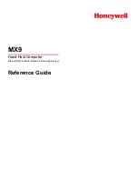 Honeywell MX9 Reference Manual предпросмотр