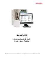 Honeywell NetAXS-123 Installation Manual preview