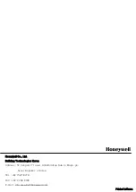 Предварительный просмотр 22 страницы Honeywell NEXH4520HD-NET Installation Manual