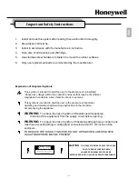 Предварительный просмотр 2 страницы Honeywell NEXPTZ-CN Installation And Operation Manual