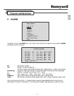 Предварительный просмотр 21 страницы Honeywell NEXPTZ-CN Installation And Operation Manual