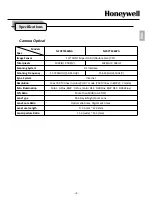 Предварительный просмотр 35 страницы Honeywell NEXPTZ-CN Installation And Operation Manual