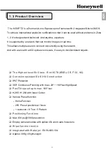 Preview for 8 page of Honeywell NEXPTZ4520HD-NET Installation Manual