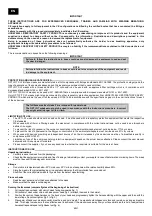 Preview for 4 page of Honeywell NORTH OPTI-FIT CL2 Instructions Manual