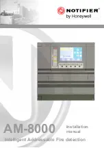 Honeywell NOTIFIER AM-8000 Installation Manual preview