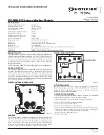 Honeywell NOTIFIER FW-MM Installation And Maintenance Instructions preview