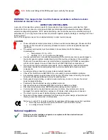 Preview for 3 page of Honeywell NOTIFIER LCD6000A Installing Manual