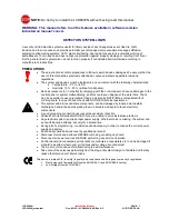 Preview for 3 page of Honeywell Notifier LCD6000N Installation Manual