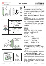 Honeywell Notifier M710E-CZR Installation Instructions preview