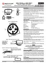 Предварительный просмотр 1 страницы Honeywell Notifier NRX-TDIFF Installation And Maintenance Instructions Manual