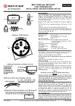 Предварительный просмотр 7 страницы Honeywell Notifier NRX-TDIFF Installation And Maintenance Instructions Manual