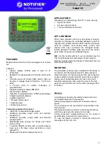 Preview for 1 page of Honeywell Notifier TAD-FTT Manual