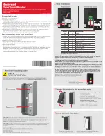 Honeywell Omni 20 Install Manual preview