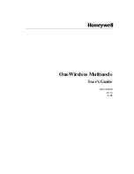 Preview for 1 page of Honeywell OW-CDX050 User Manual