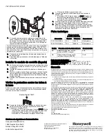 Preview for 4 page of Honeywell PB112C-GA Installation Manual