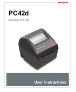 Preview for 1 page of Honeywell PC42d User Instructions