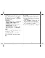 Preview for 9 page of Honeywell PCR325W User Manual