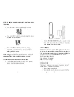 Preview for 10 page of Honeywell PCR426W - Weather Forecaster With Dual Projection User Manual