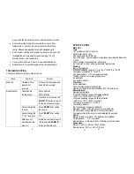 Preview for 11 page of Honeywell PCR426W - Weather Forecaster With Dual Projection User Manual